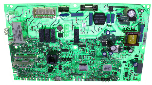 Плата управления на газовый котел Ariston BS II, EGIS PLUS, MATIS, CHAFFOTEAUX ALIXIA S 740190011303 (60001605-02) б/у (Арт:aris43)